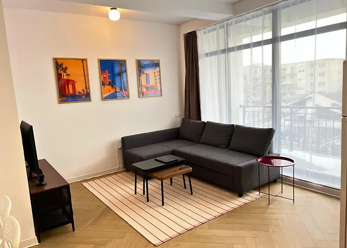 Modern Central, 5 Minute De Plaja, - Mamaia Nord Apartment *